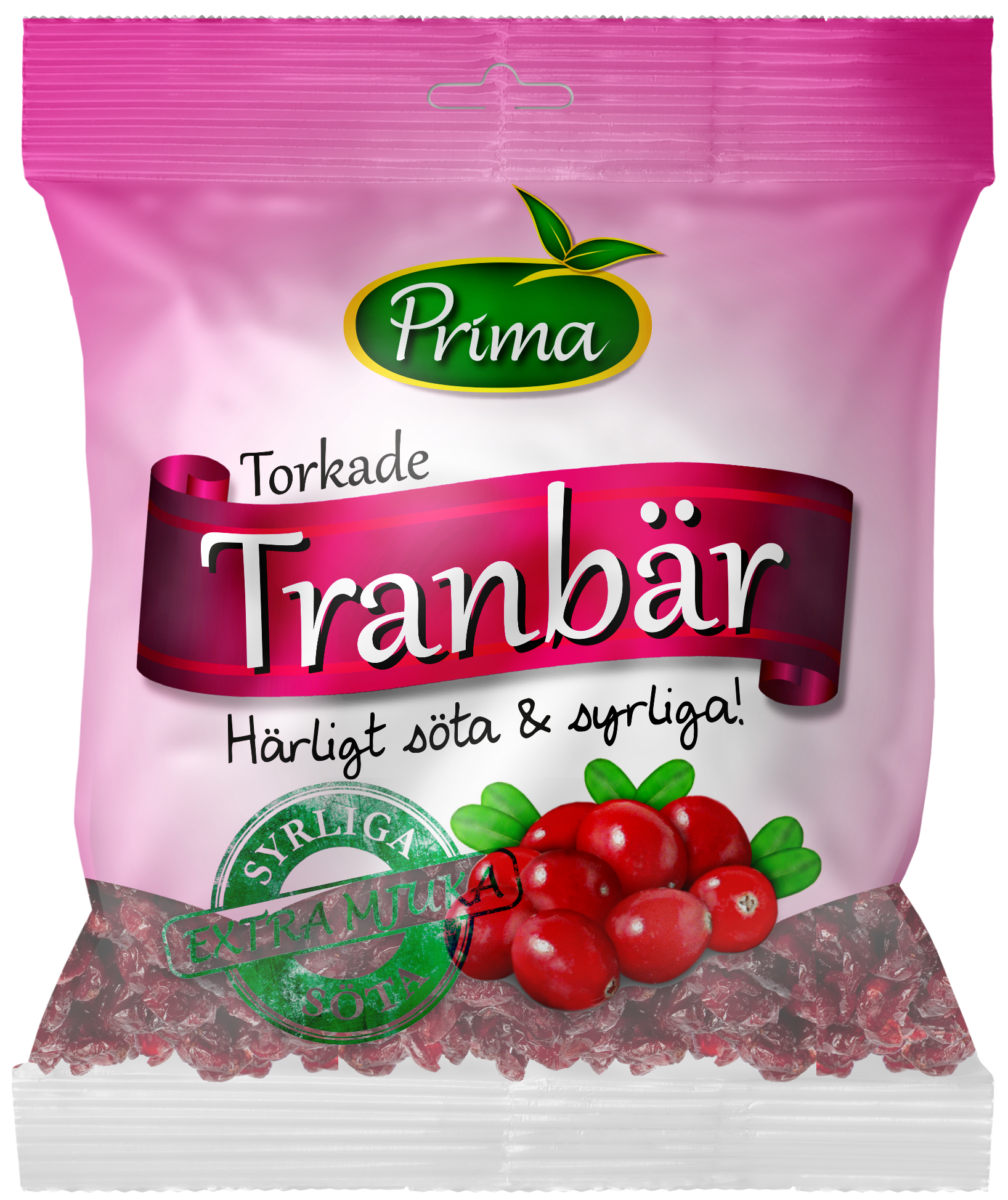 Prima Torkade Tranbär 150 g