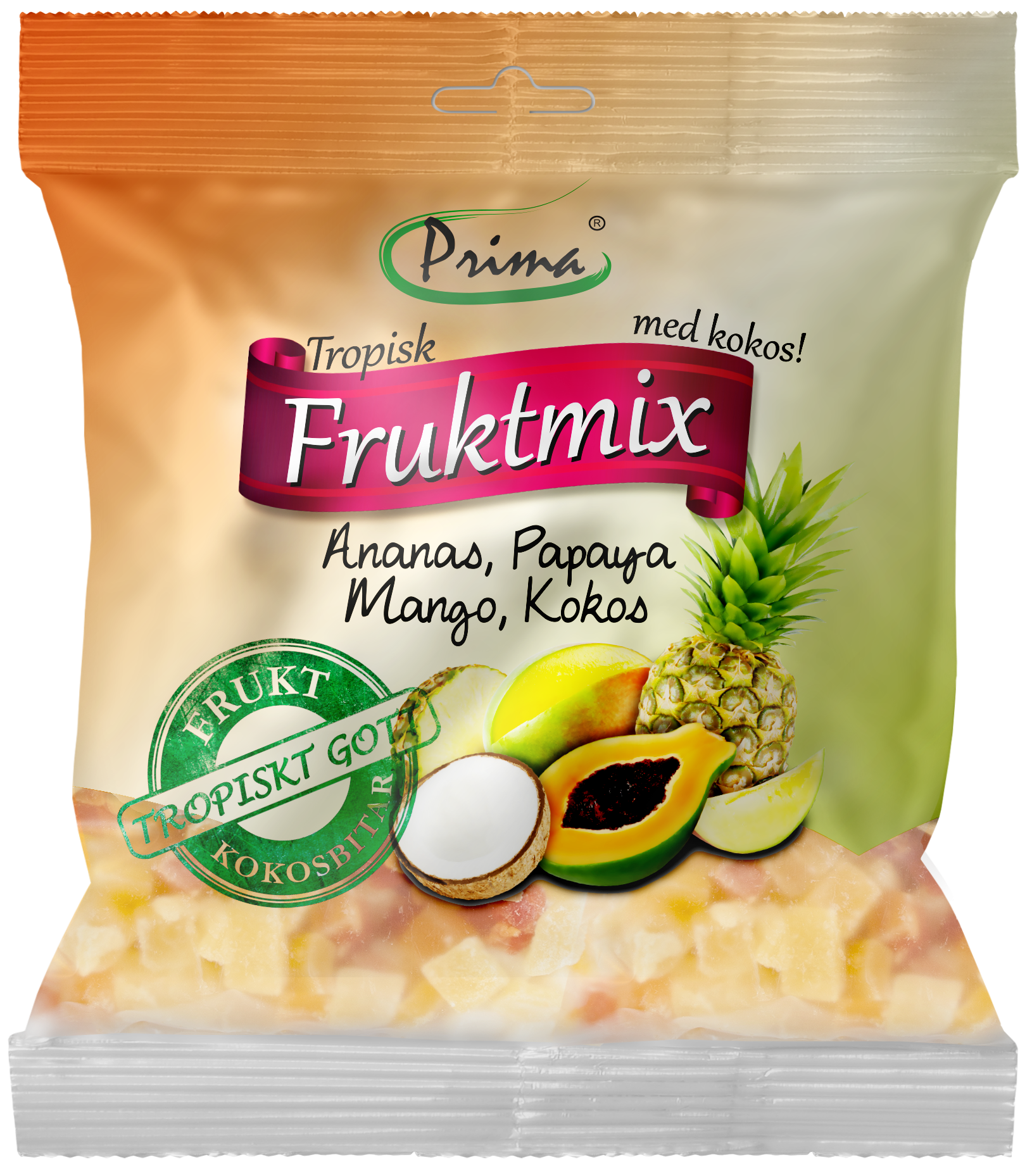 Prima Tropisk Fruktmix 175 g