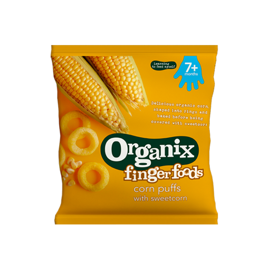 Organix Corn Puffs Sweet Corn 15 g