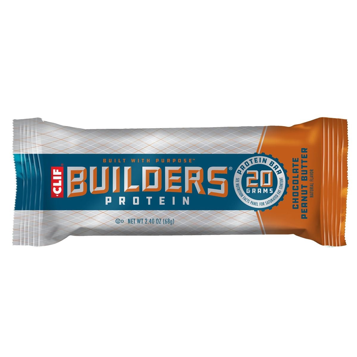 Clif Bar Builders Chocolate Peanut Butter 68 g