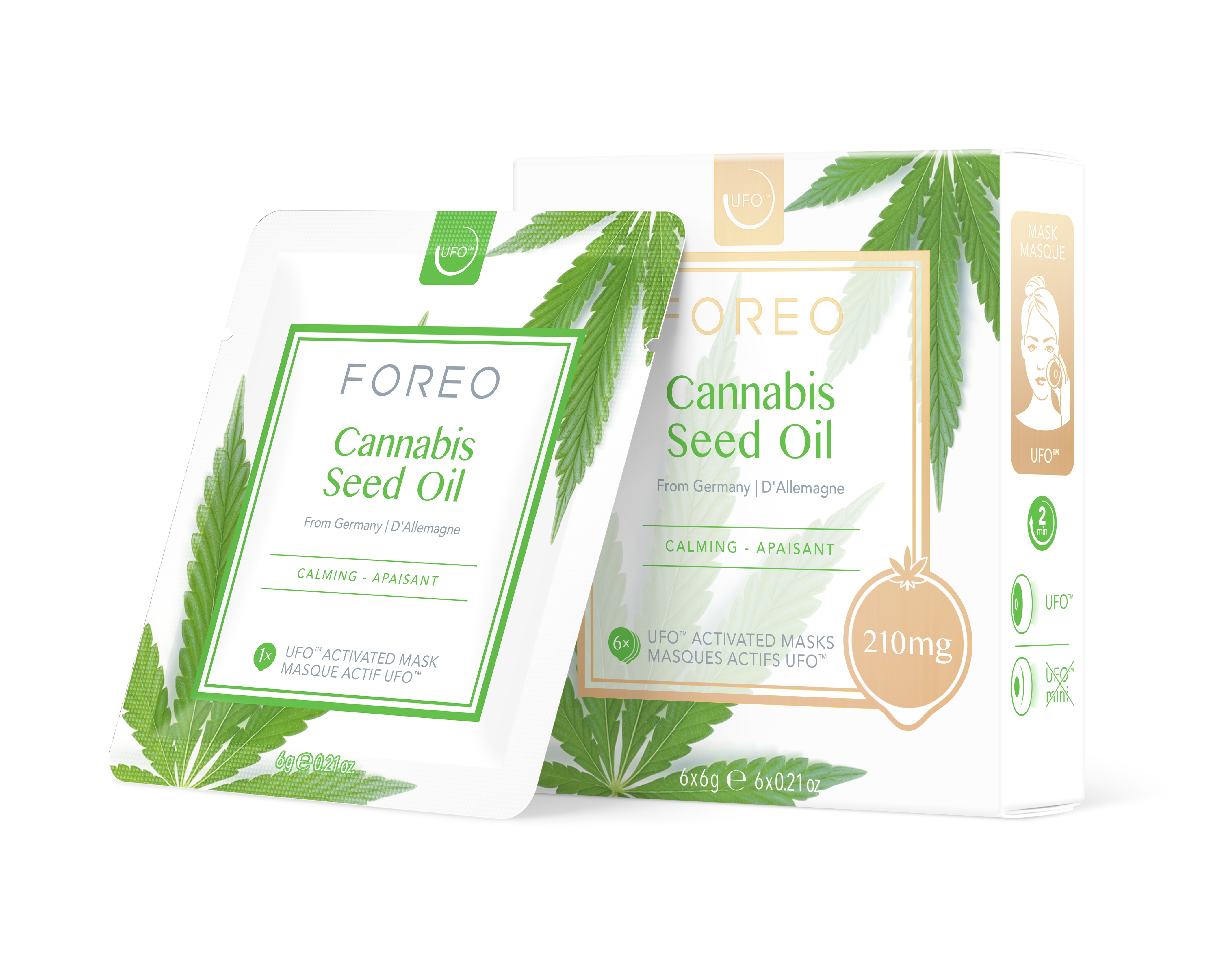 FOREO UFO Mask Cannabis Seed Oil