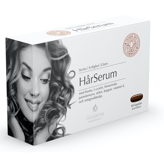 BioSalma HårSerum 60 kapslar
