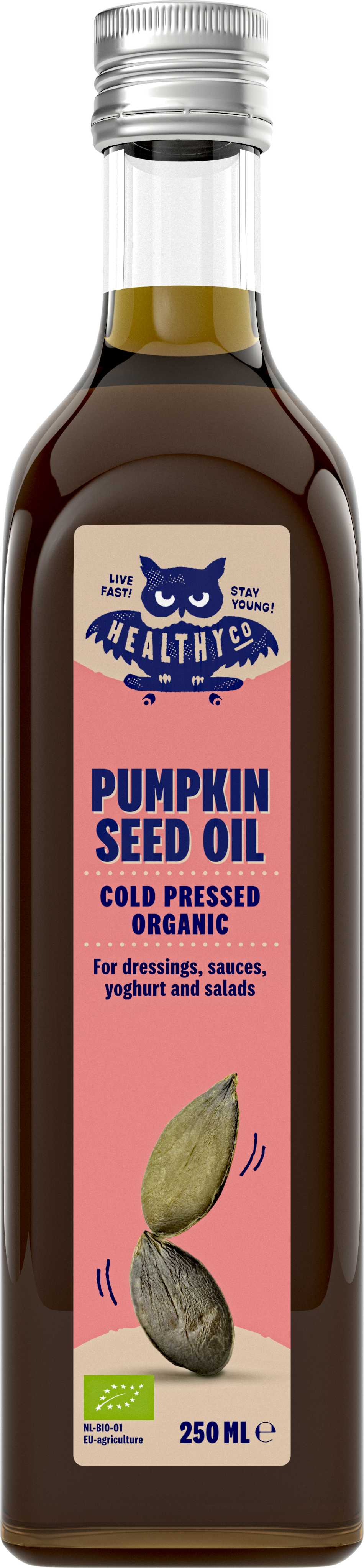 HealthyCo Pumpkin Seed Oil Coldpressed 250 ml