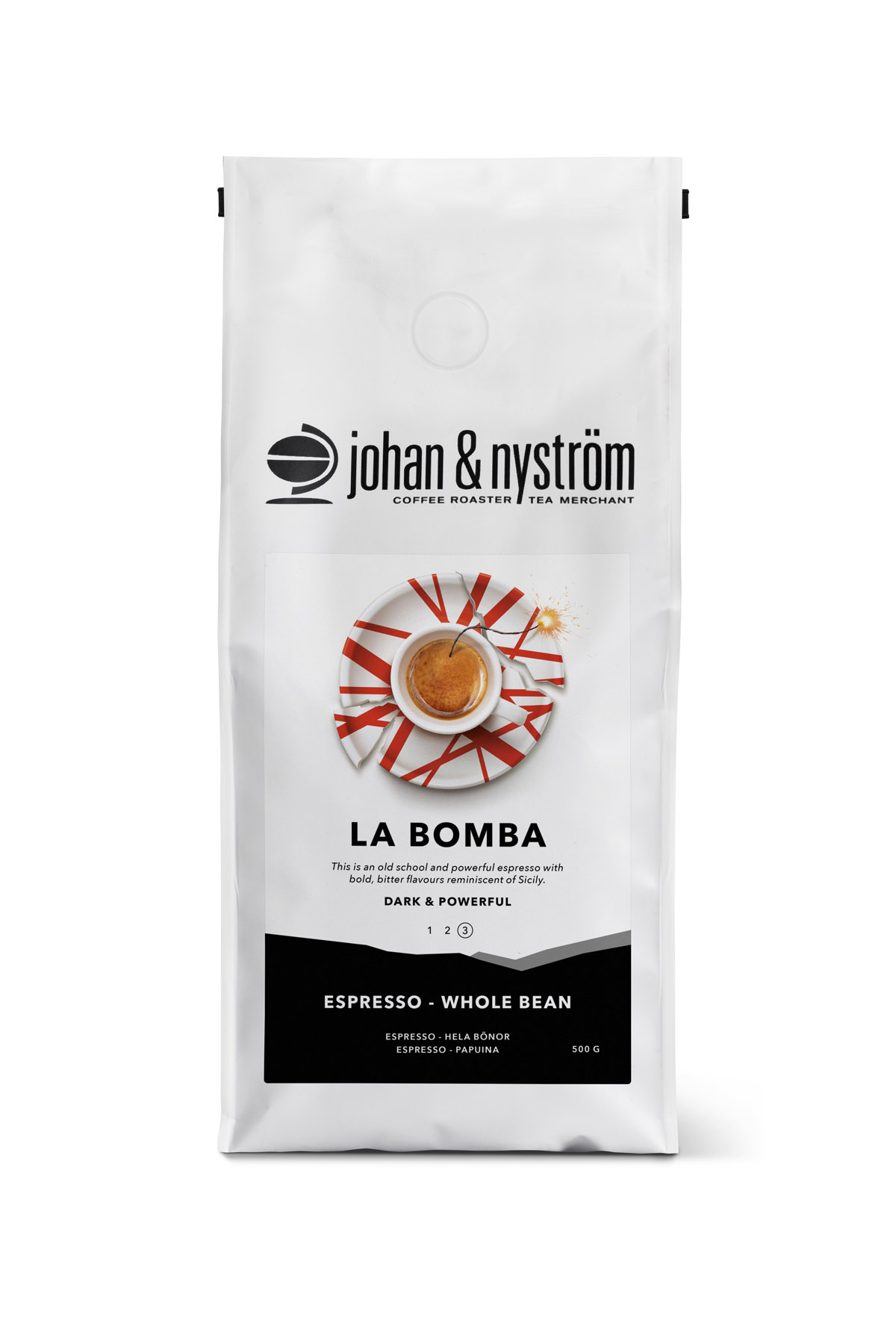 Johan & Nyström La Bomba Espresso 500 g