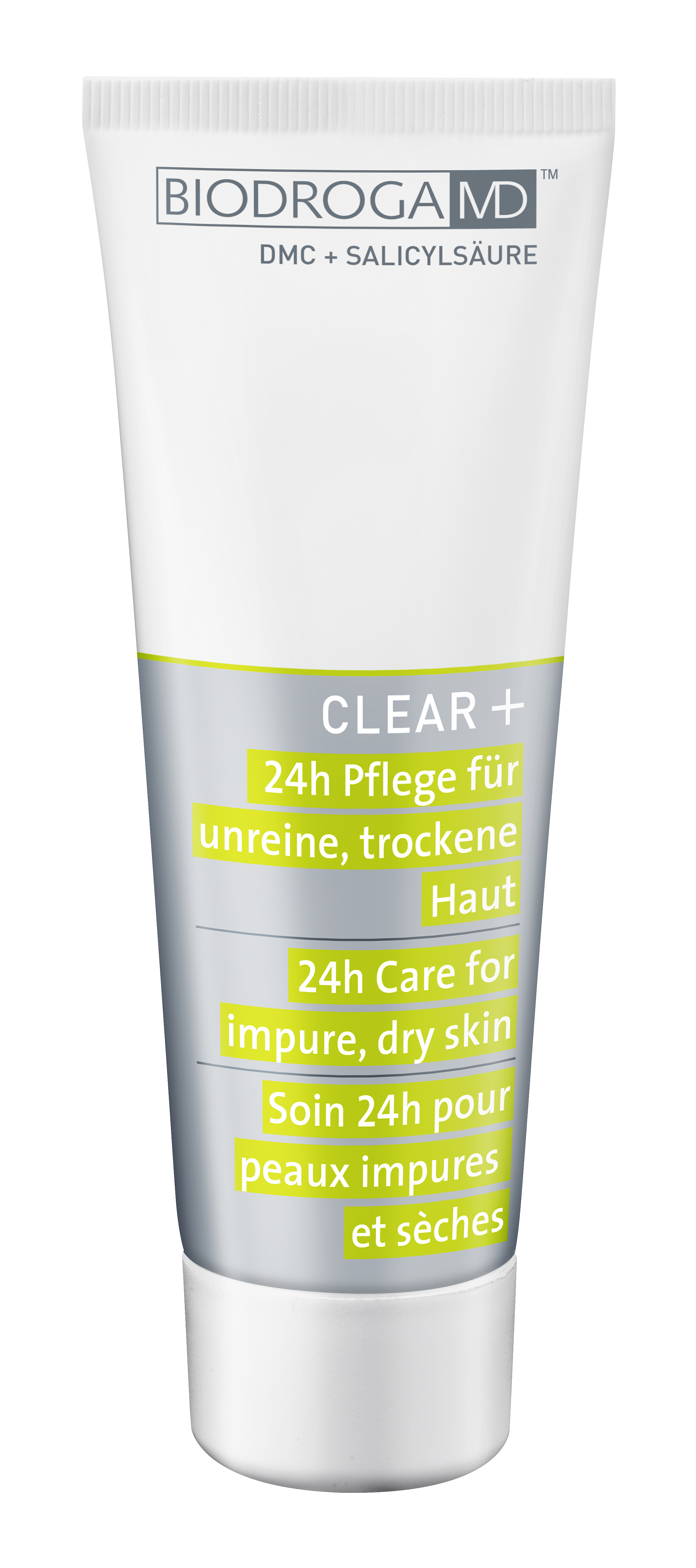 Biodroga MD Clear+ 24h care for impure dry skin 75 ml