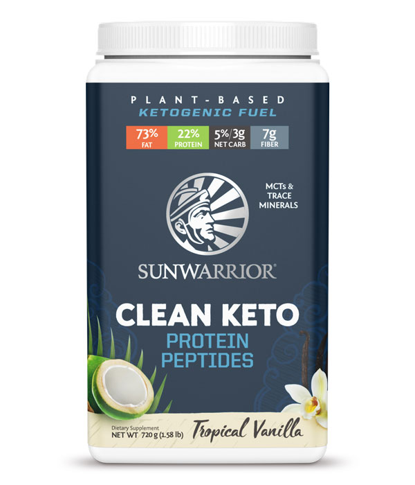 Sunwarrior Clean Keto Protein Vanilj 720 g