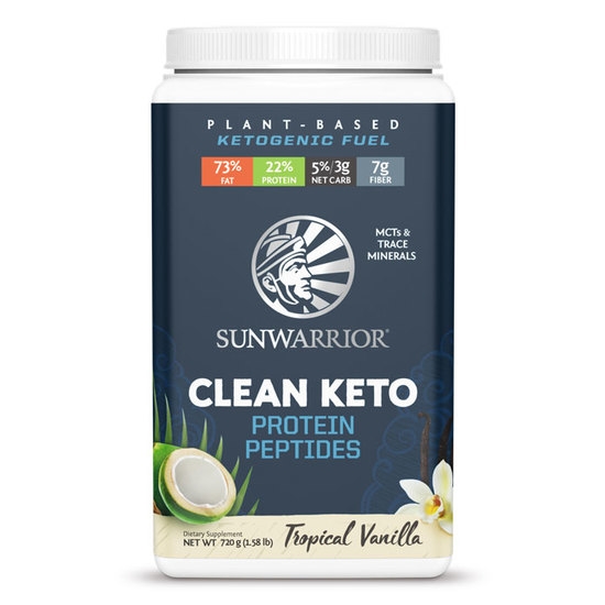 Sunwarrior Clean Keto Protein Vanilj 720 g