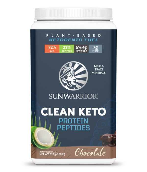 Sunwarrior Clean Keto Protein Choklad 720 g