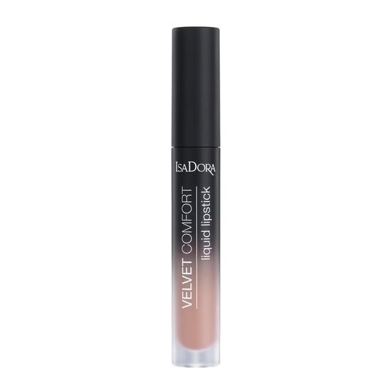 IsaDora Velvet Comfort Liquid Lipstick Nude Blush 4 ml