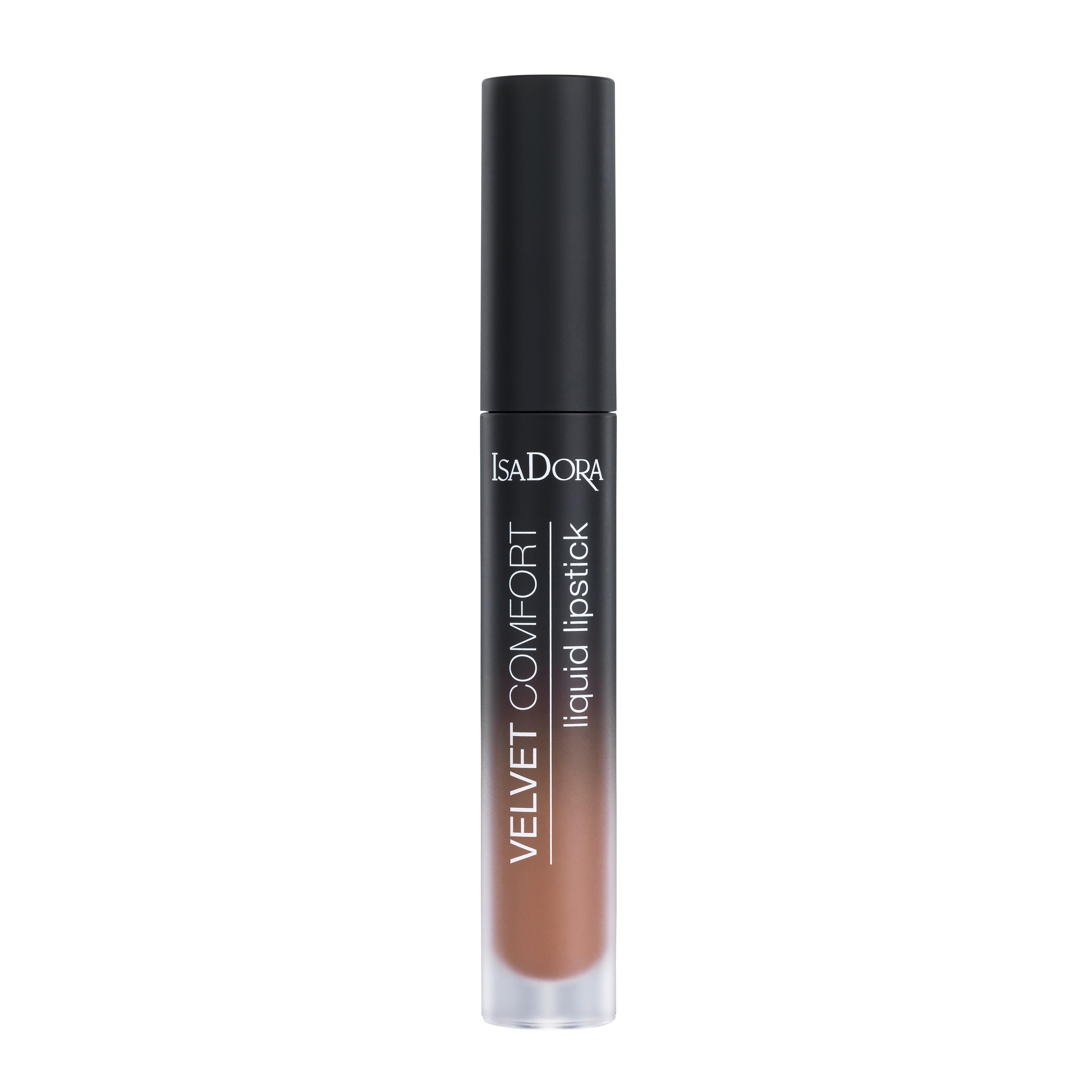 IsaDora Velvet Comfort Liquid Lipstick Warm Nude 4 ml