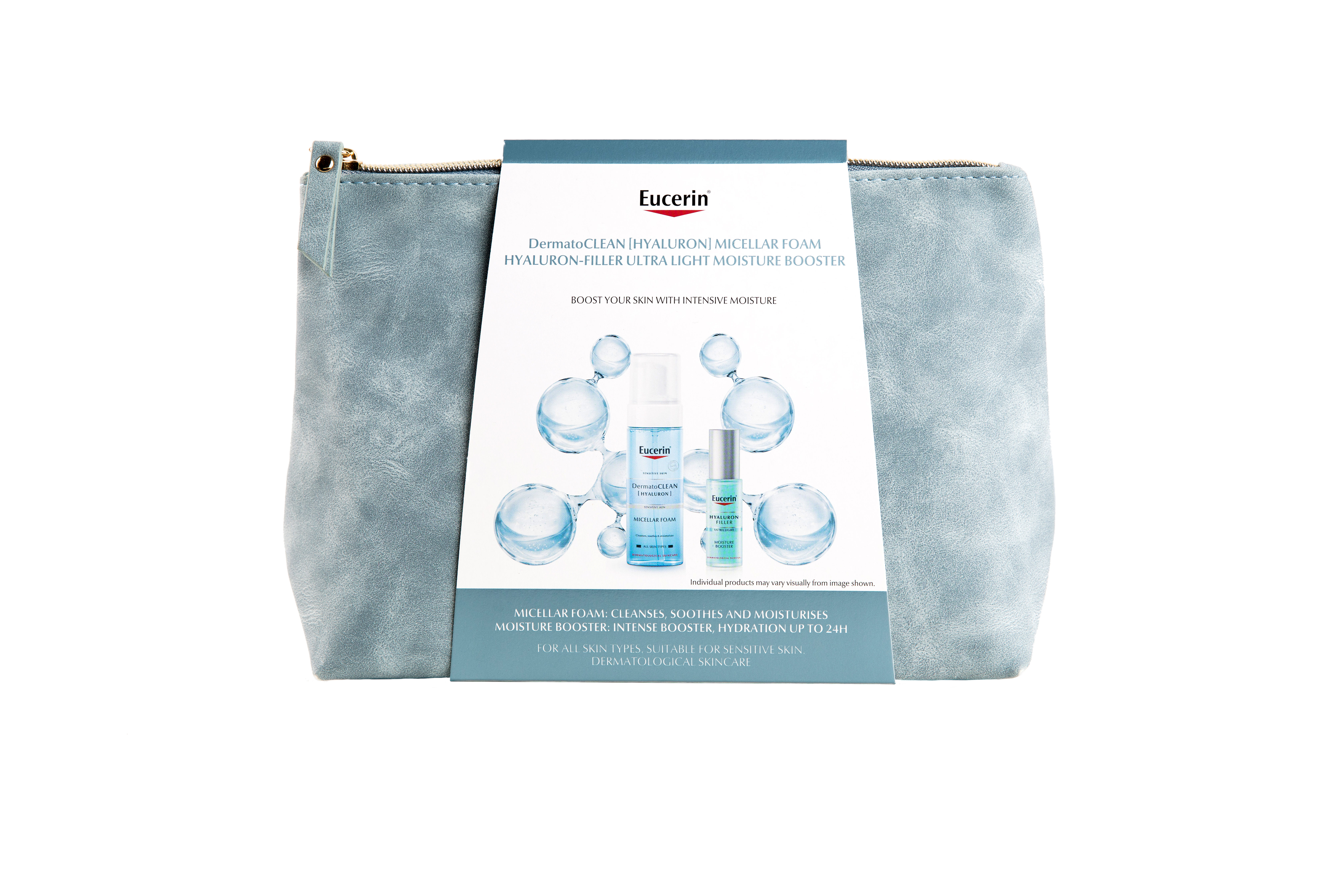 Eucerin Hyaluron-Filler Moisture Booster + DermatoCLEAN Giftpack
