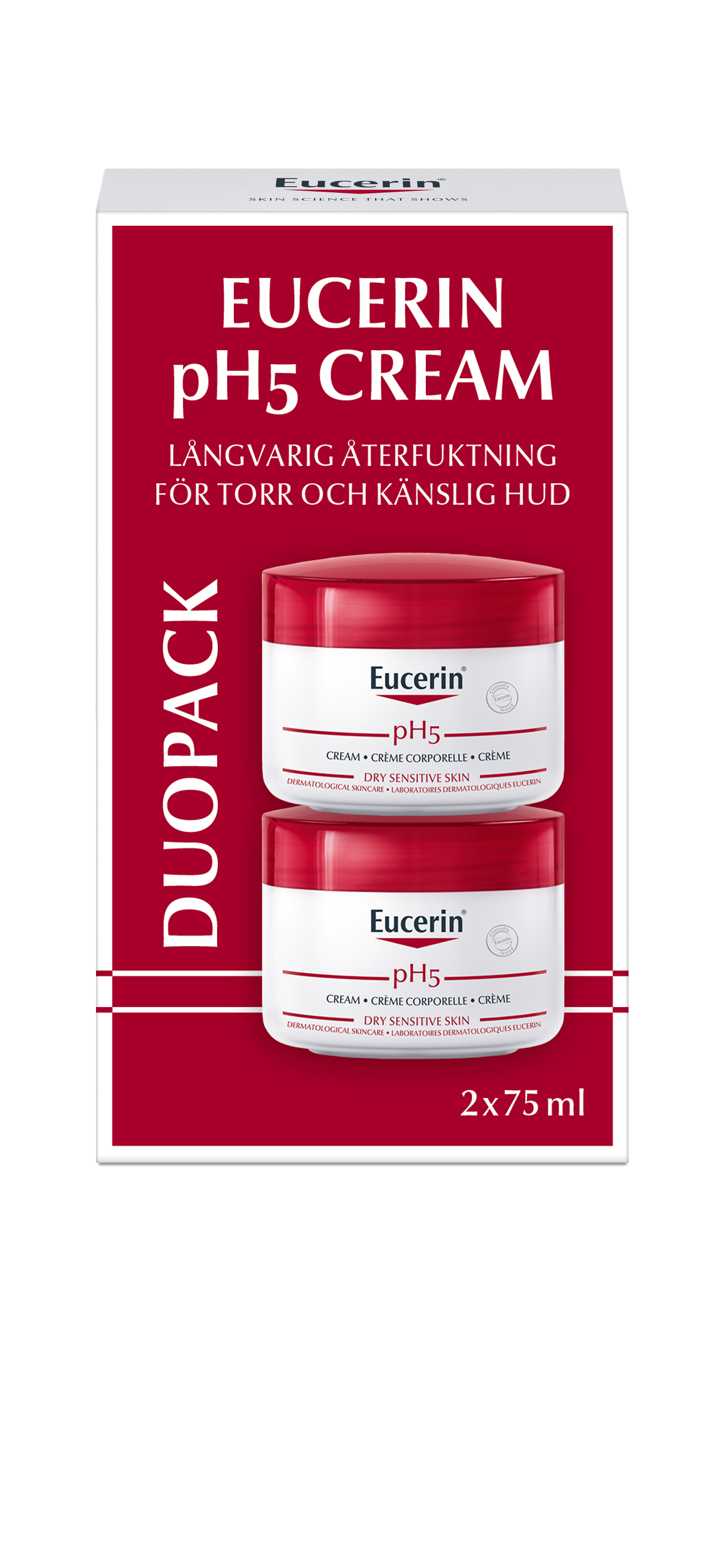 Eucerin Eucerin pH5 Cream Duopack 2x75 ml