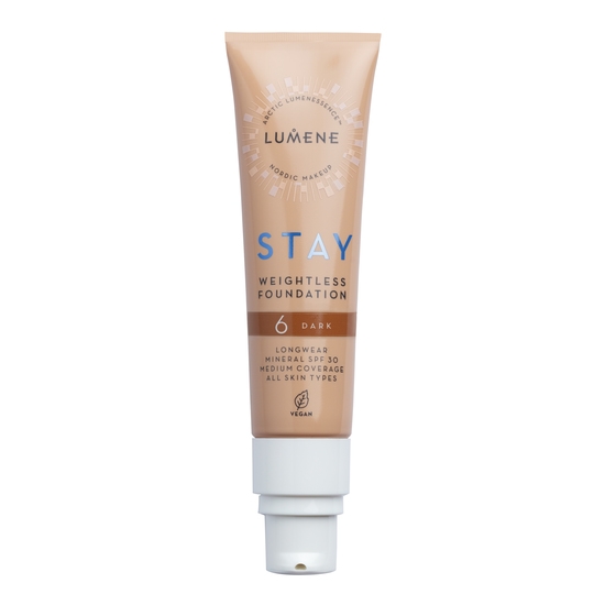 Lumene Stay Weightless Foundation SPF30 6 Dark 30 ml
