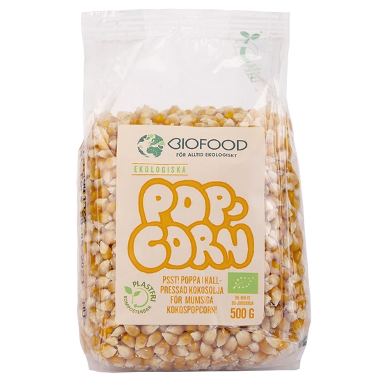 Biofood Popcornkärnor 500 g