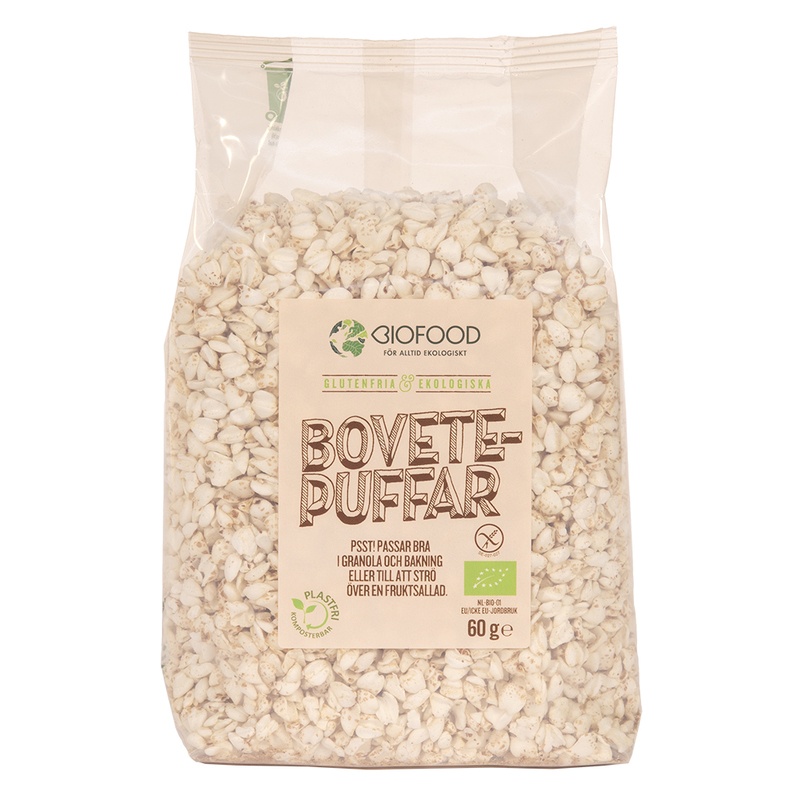 Biofood Bovetepuffar 60 g