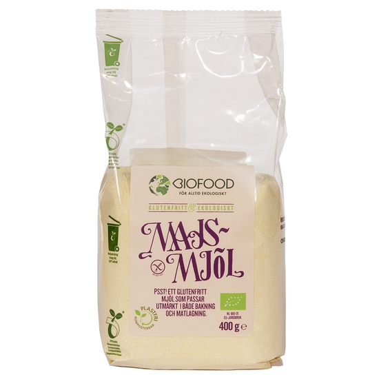 Biofood Majsmjöl 400 g