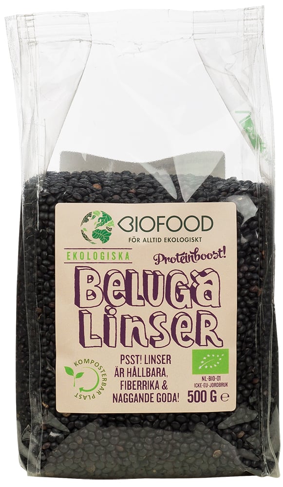 Biofood Belugalinser 500 g