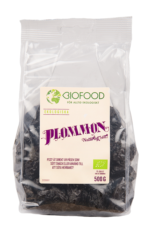 Biofood Plommon Kärnfria 500 g