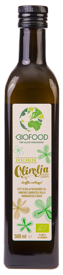 Biofood Olivolja Extra Virgin 500 ml