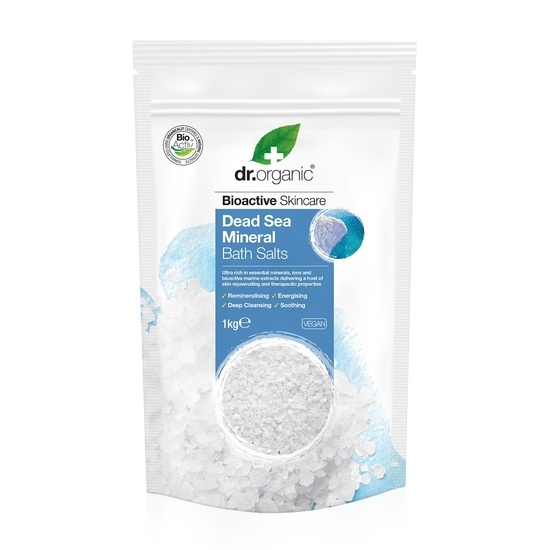 Dr Organic Badsalt med Dödahavsmineraler 1 kg