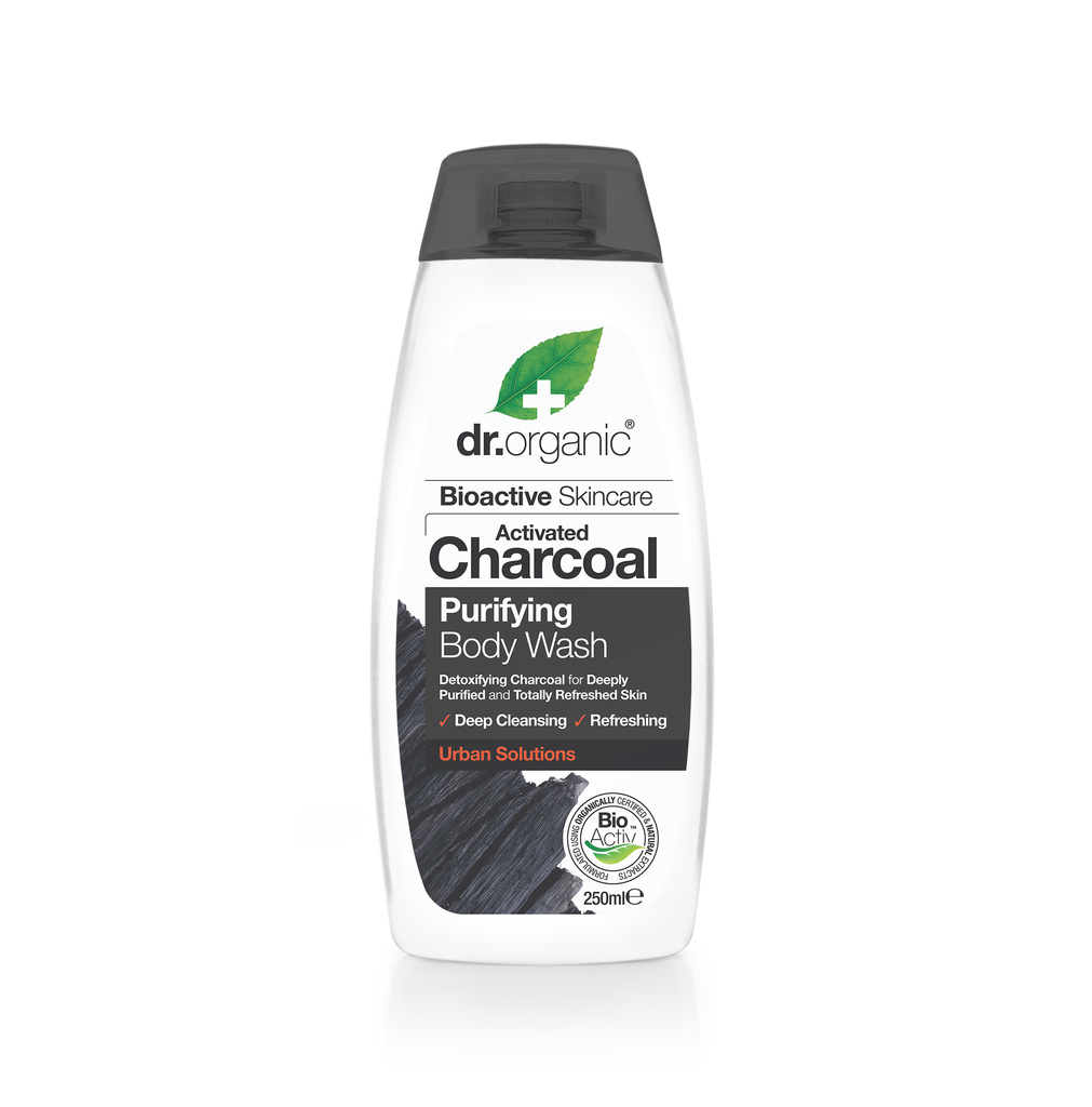 Dr Organic Duschgel Aktivt Kol 250 ml