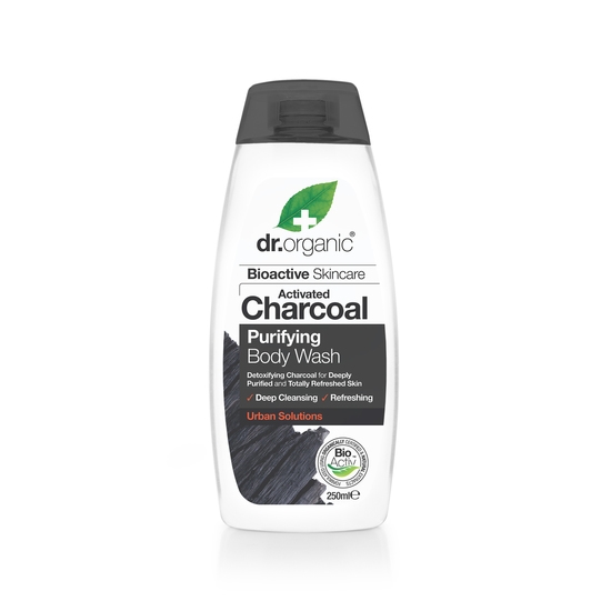 Dr Organic Duschgel Aktivt Kol 250 ml