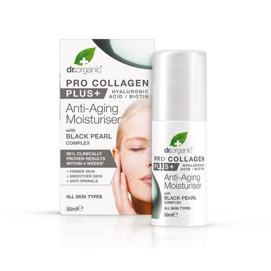 Dr Organic Anti-agingkräm Kollagen Probiotika 50 ml