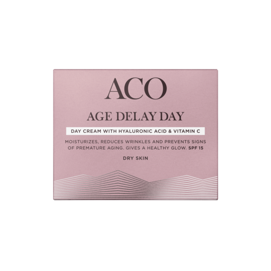 ACO Face Age Delay Day Cream Dry Skin Parfymerad Anti-age Dagkräm 50 ml