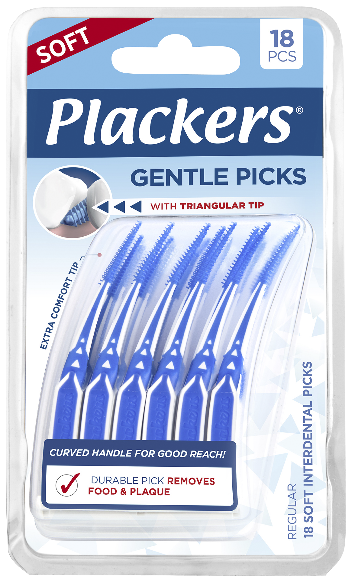 Plackers Gentle Picks 18 st