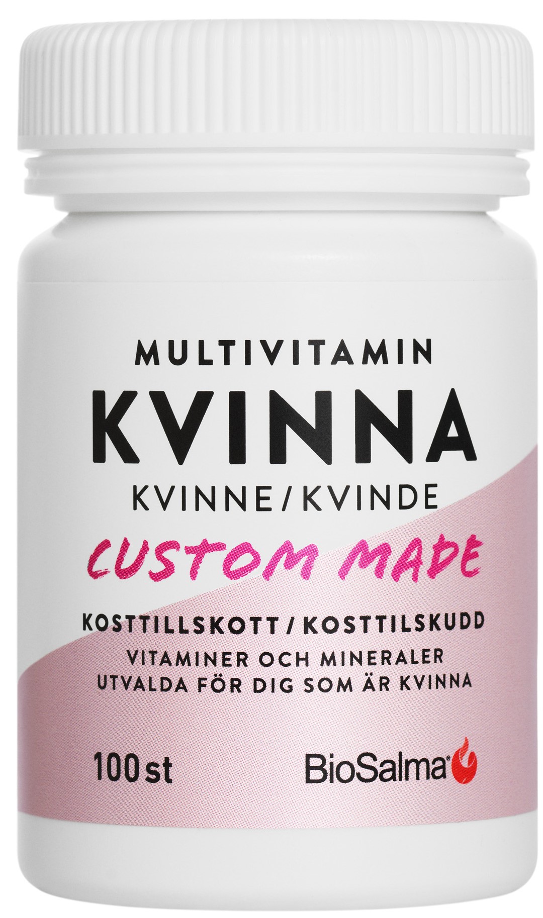 BioSalma Multivitamin Kvinna 100 st