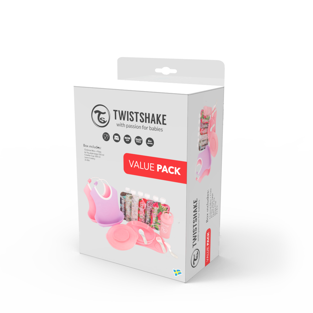 Twistshake Lära äta Värdepaket 2