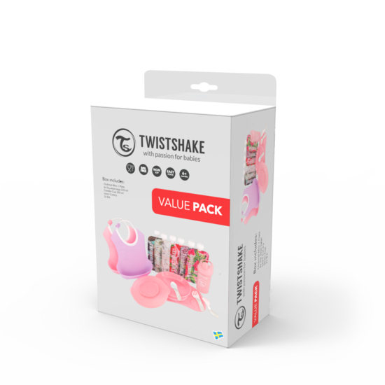 Twistshake Lära äta Värdepaket 2