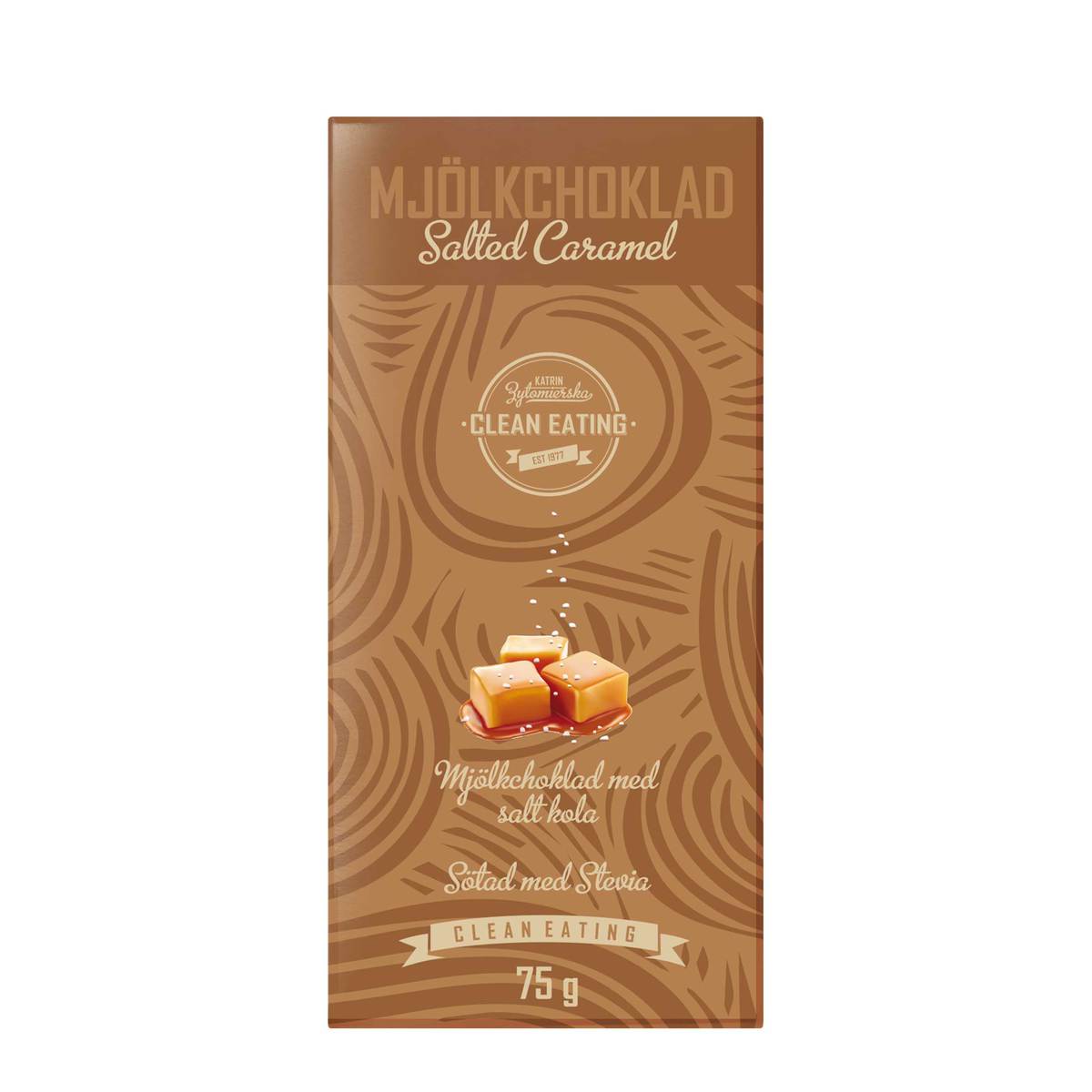 Clean Eating Mjölkchoklad Salted Caramel 75 g