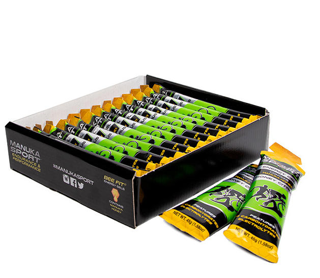 Manuka Sport Energy Gel Honung Citrus 12x45 g