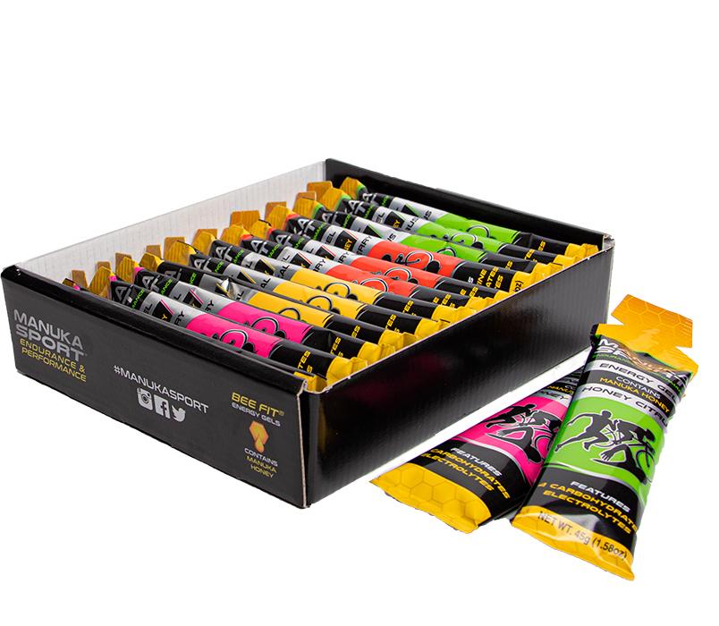 Manuka Sport Energy Gel Blandpack 12x45 g