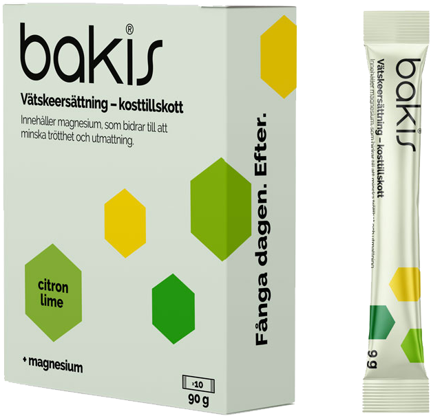Bakis Citron/Lime Sticks 10 st