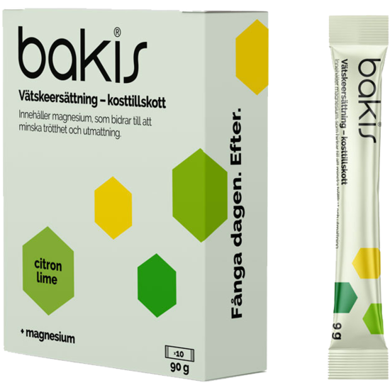 Bakis Citron/Lime Sticks 10 st