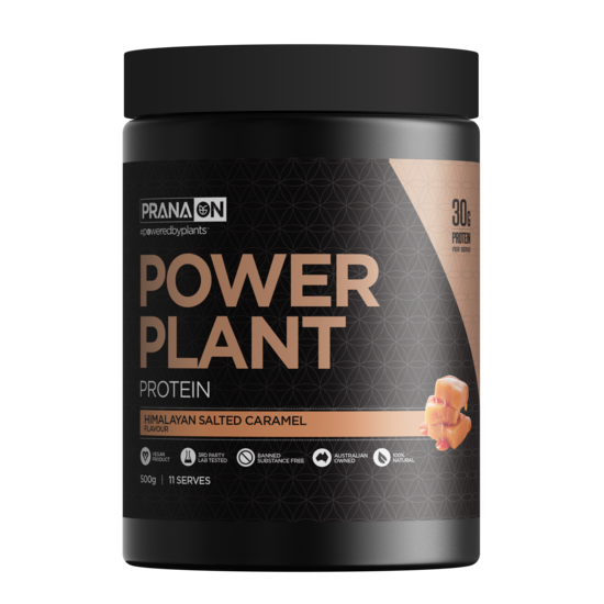 PranaOn Power Plant Protein Himalayan Salted Caramel 500 g