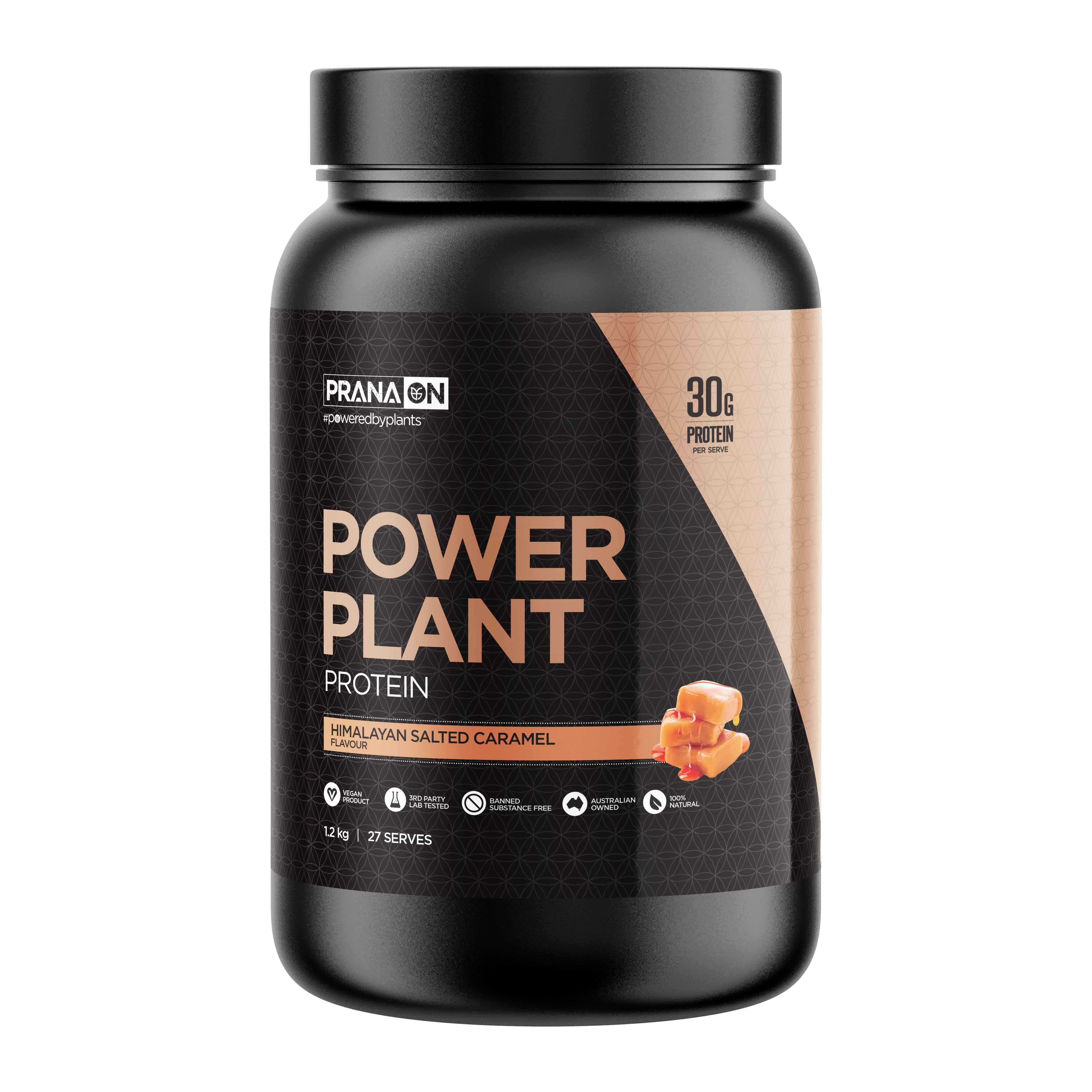 PranaOn Power Plant Protein Himalayan Salted Caramel 1,2 kg