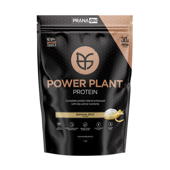PranaOn Power Plant Protein Banana Split 1,2 kg