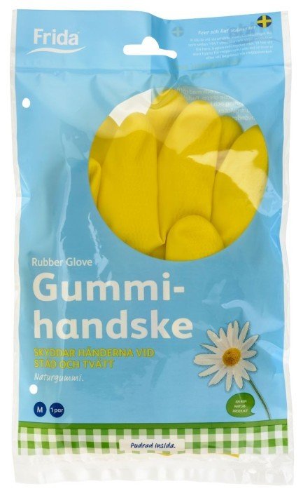 Frida Gummihandskar M 1 par