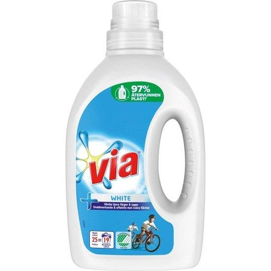 Via flytande tvättmedel White 1 liter