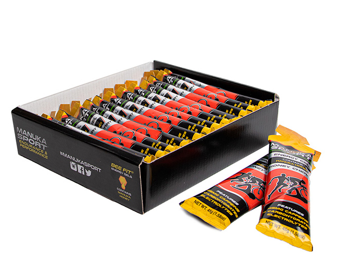 Manuka Sport Energy Gel Honung Körsbär 12x45 g