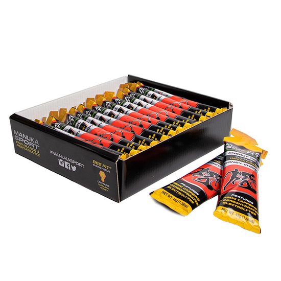 Manuka Sport Energy Gel Honung Körsbär 12x45 g