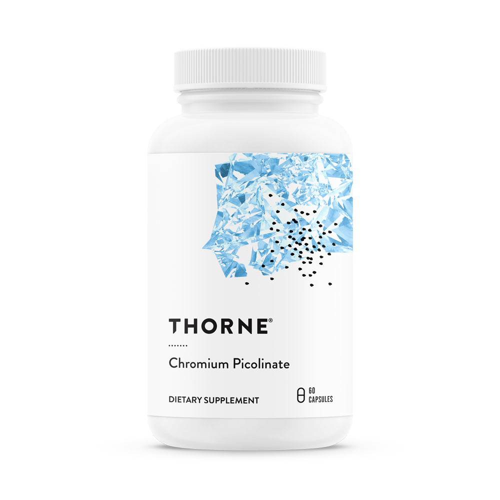 Thorne Chromium Picolinate 500 mcg 60 kapslar