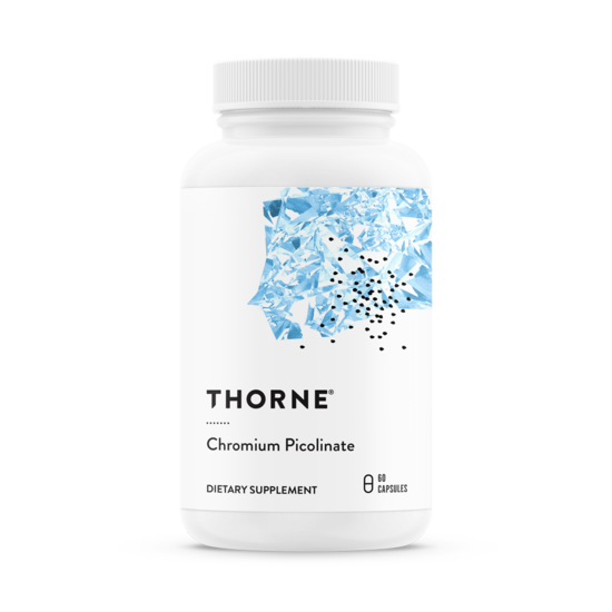 Thorne Chromium Picolinate 500 mcg 60 kapslar