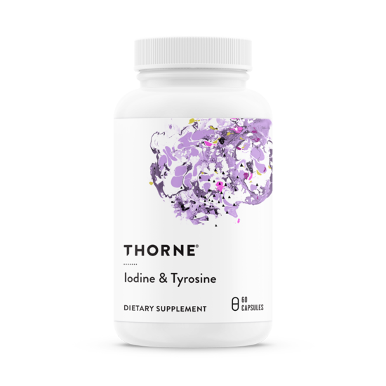 Thorne Jod & Tyrosin 60 kapslar