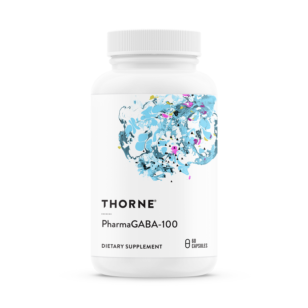 Thorne PharmaGABA-100 60 kapslar