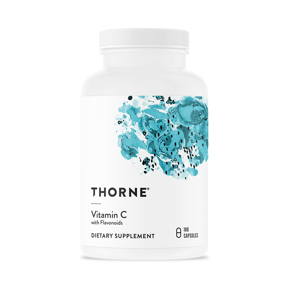 Thorne Vitamin C med flavonoider 180 kapslar