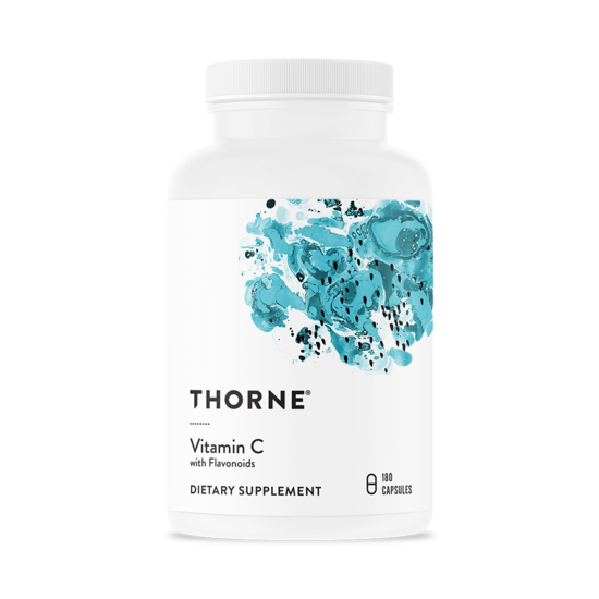 Thorne Vitamin C med flavonoider 180 kapslar